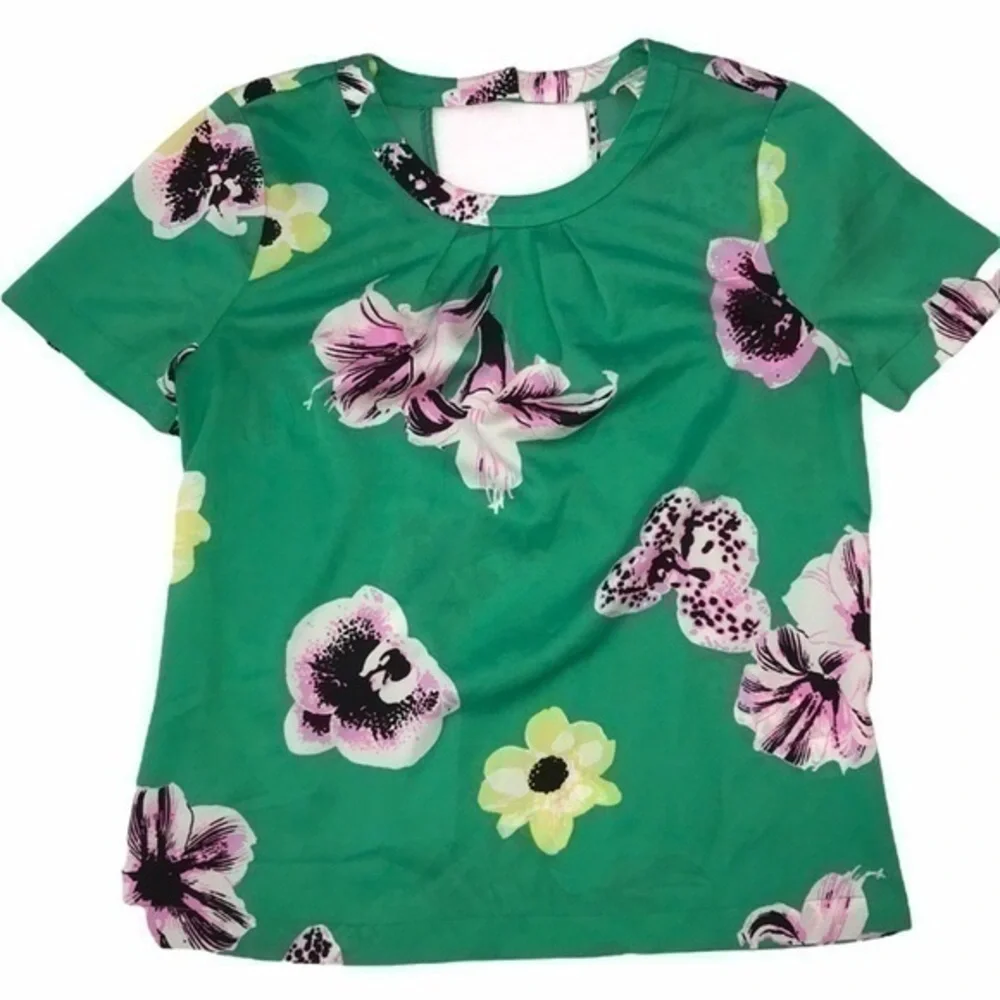 J. Crew Floral Blouse